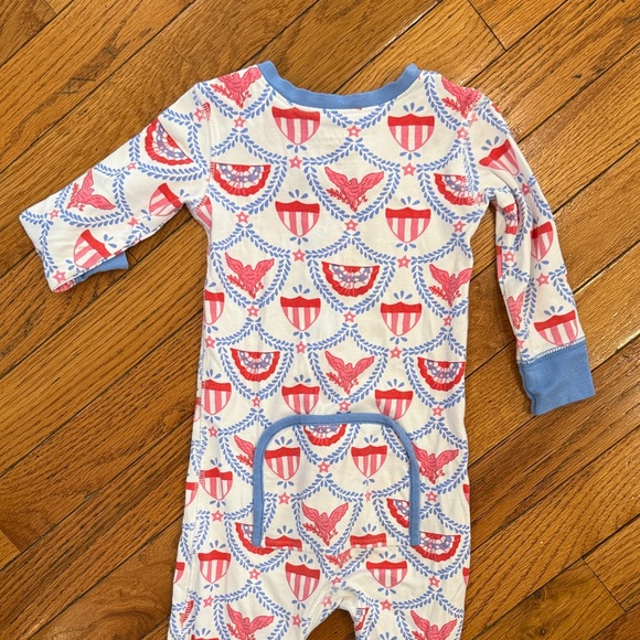 The Beaufort Bonnet Company Red and Blue Kids Footie - Picture 5 of 5